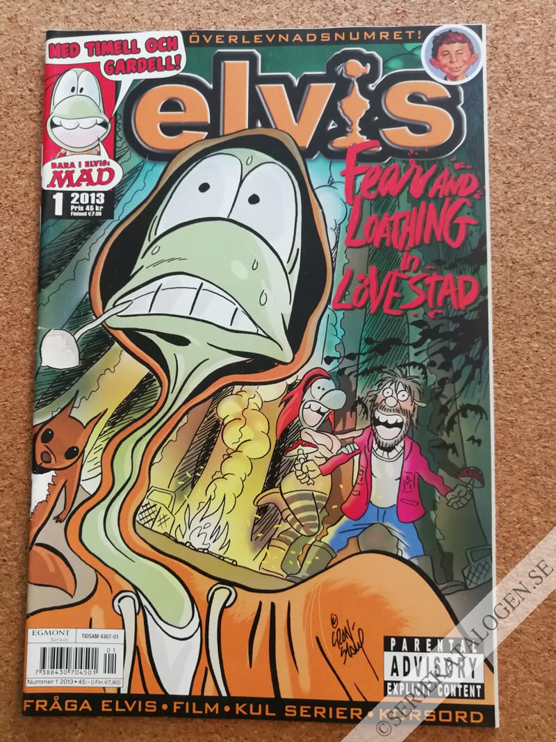 Framsida på Elvis #1 (2013)