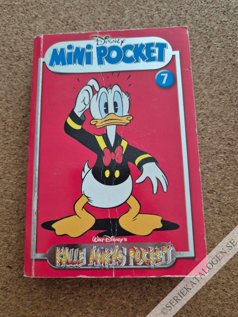 Framsida på Kalle Ankas Mini Pocket #7 (2006)