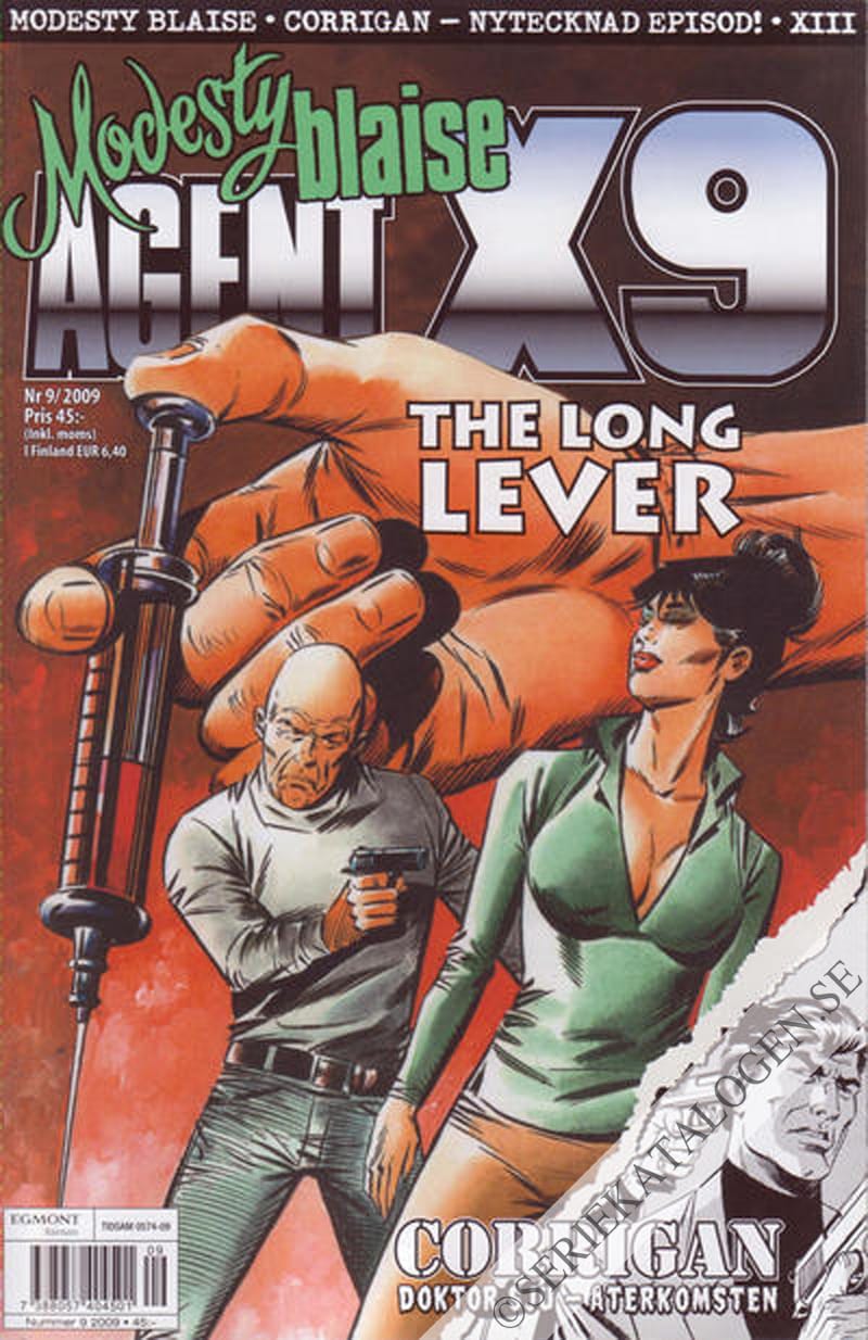 Framsida på Agent X9 #9 (2009)