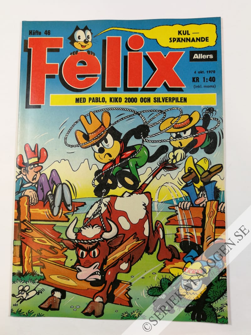 Framsida på Felix #46 (1970)