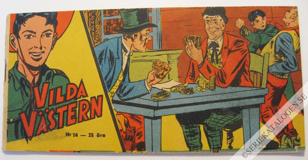 Framsida på Vilda Västern #24 (1958)
