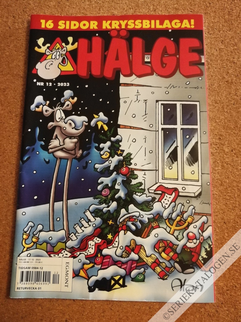 Framsida på Hälge #12 (2023)