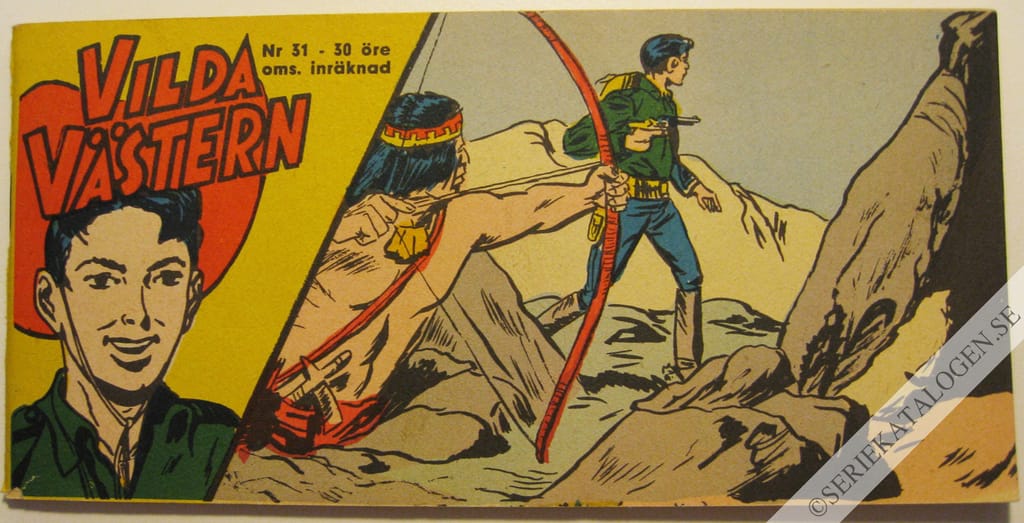 Framsida på Vilda Västern #31 (1961)