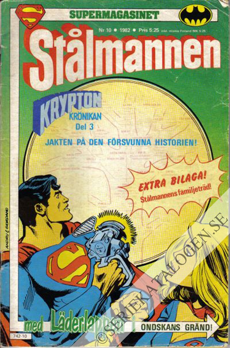 Framsida på Supermagasinet #10 (1982)