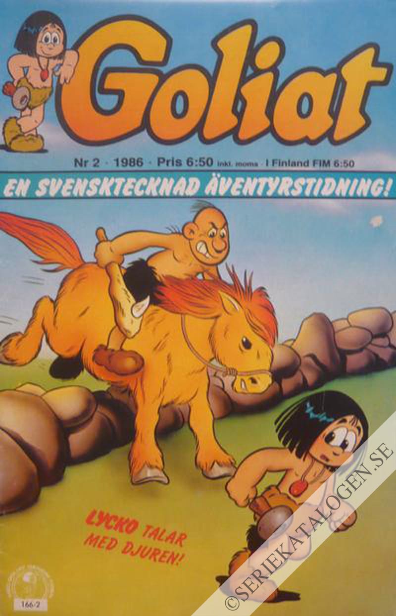 Framsida på Goliat #2 (1986)