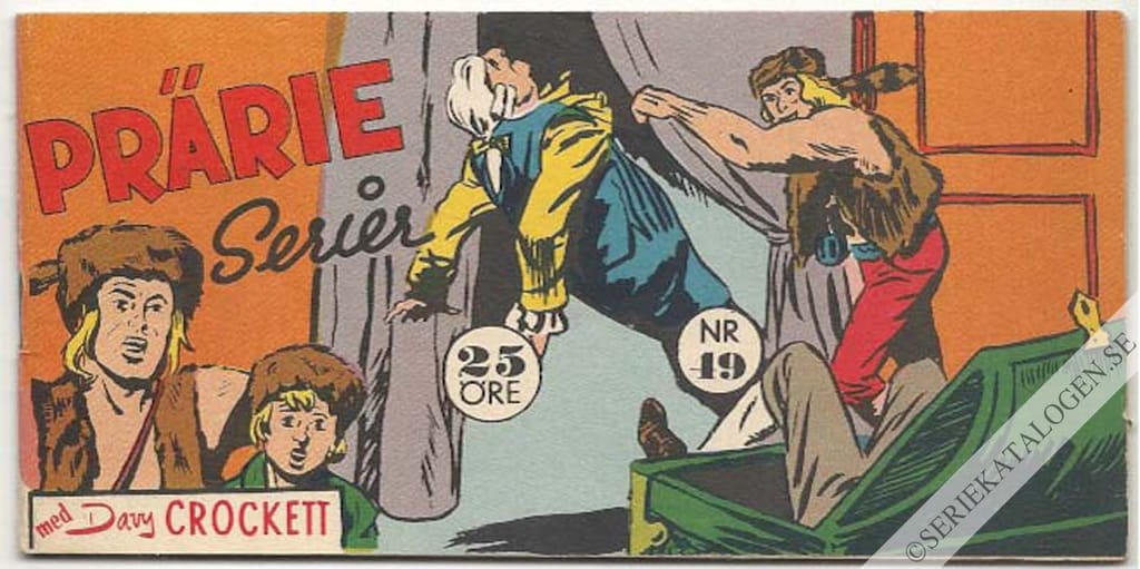 Framsida på Prärie-serier #49 (1958)