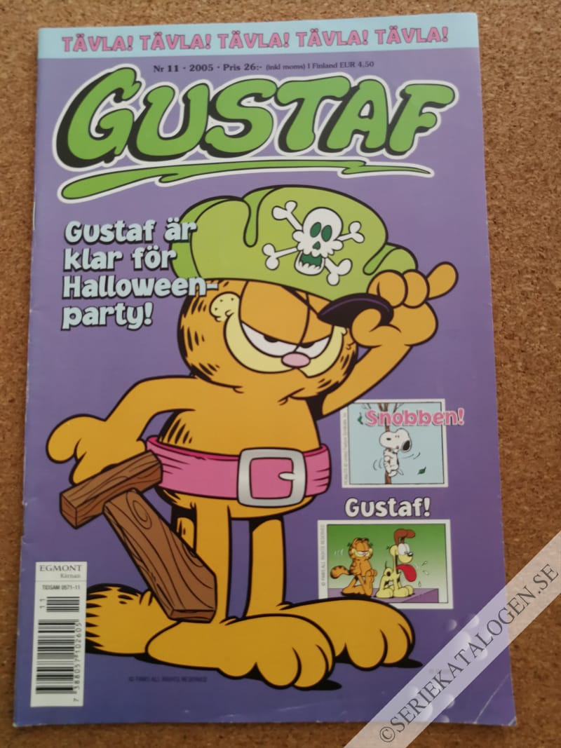 Framsida på Gustaf #11 (2005)