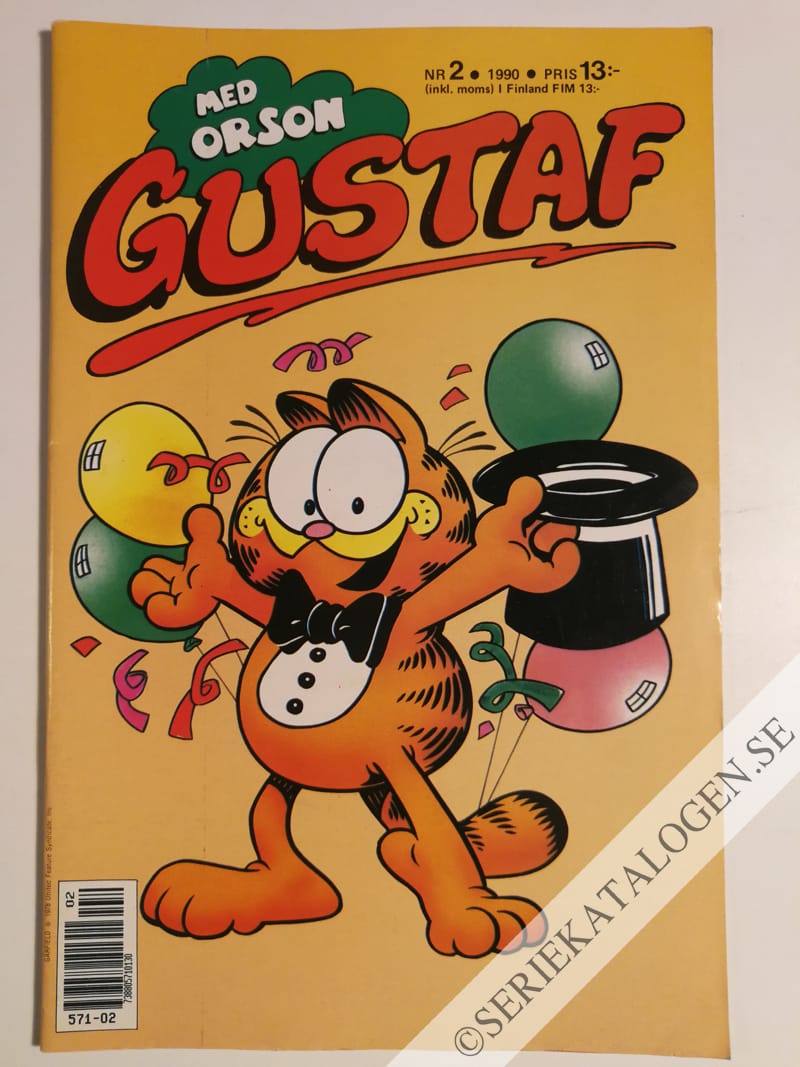 Framsida på Gustaf #2 (1990)