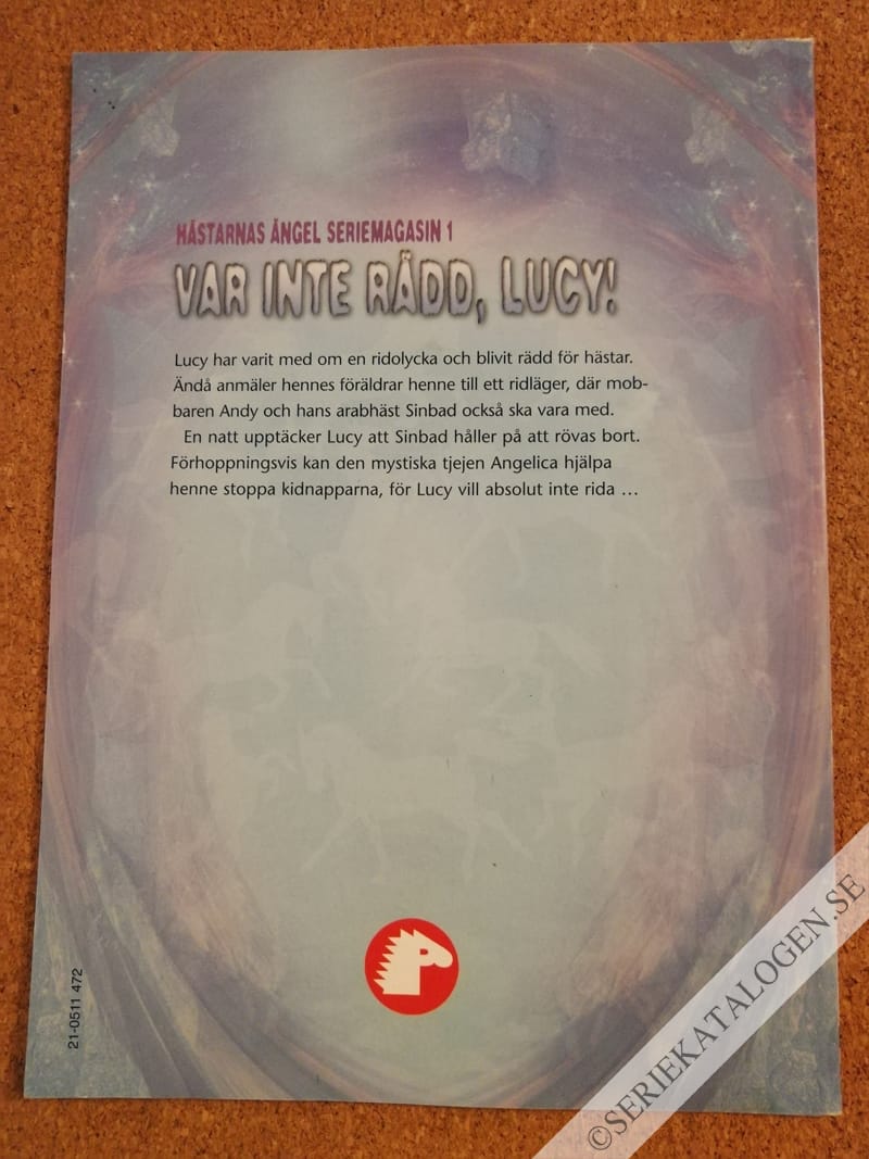 Baksida på Var inte rädd, Lucy! (2005)