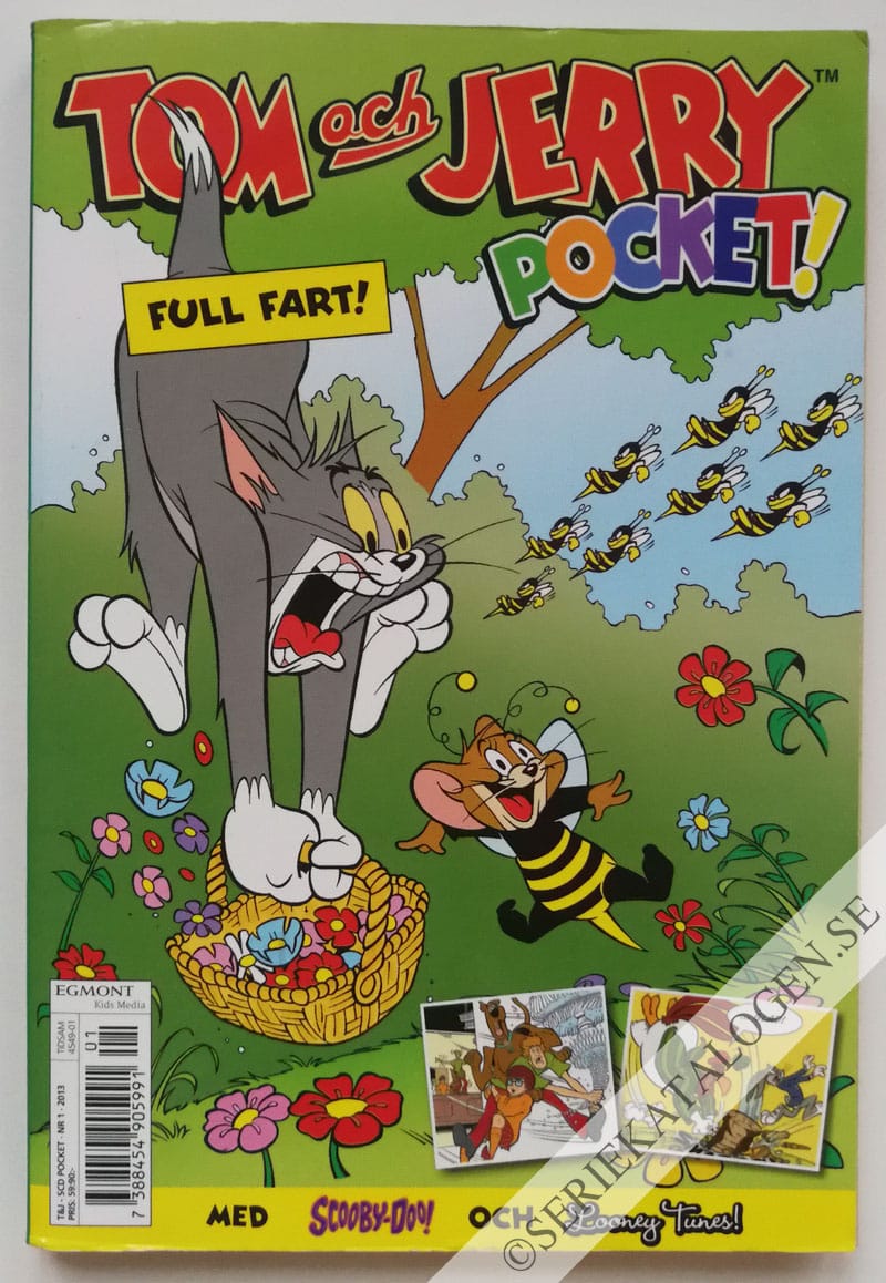 Framsida på Tom och Jerry-pocket! #1 (2013)