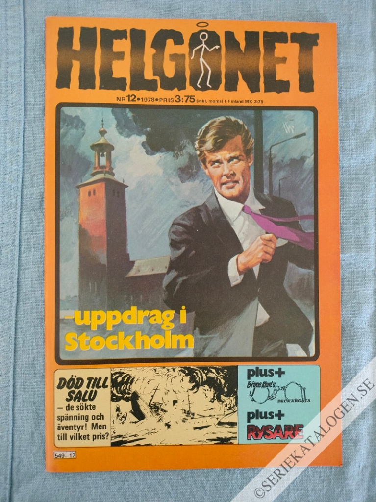 Framsida på Helgonet #12 (1978)