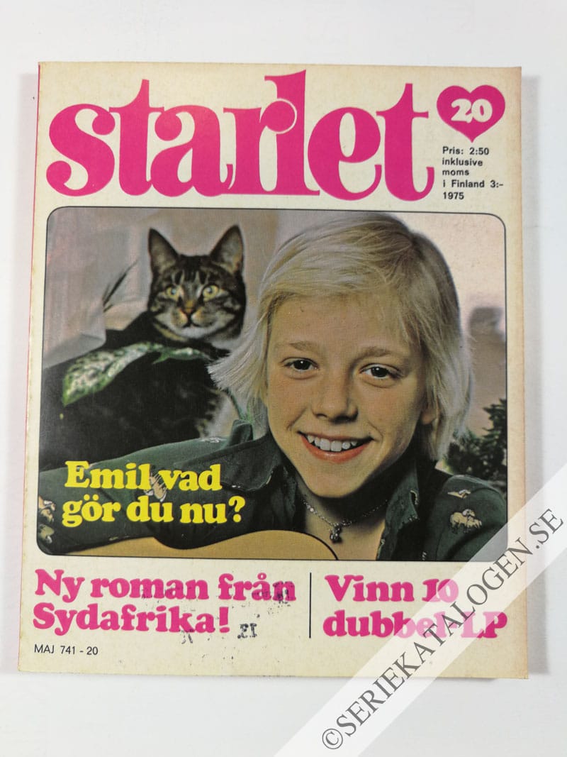 Framsida på Starlet #20 (1975)