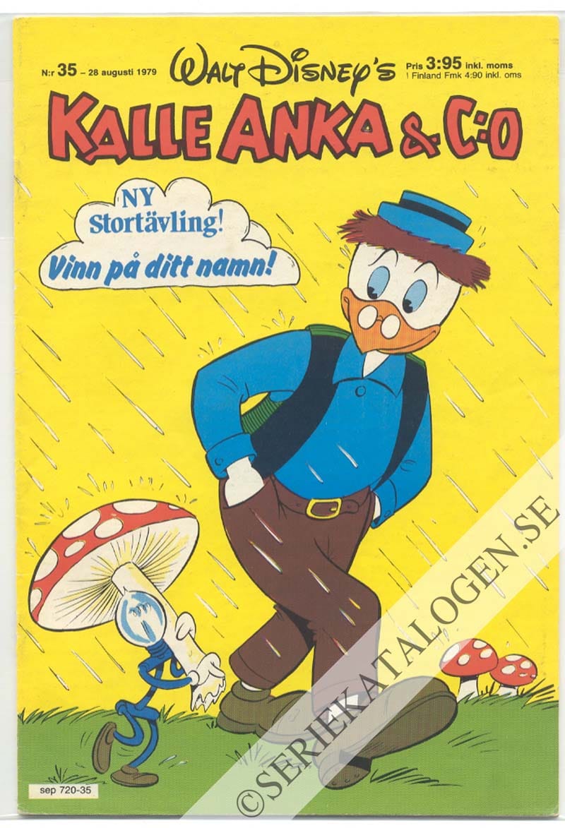 Framsida på Kalle Anka & C:o #35 (1979)