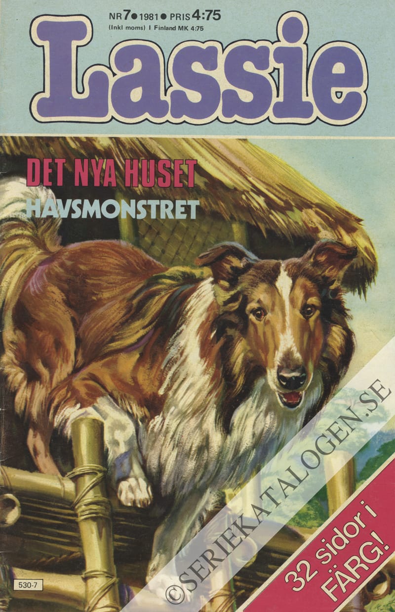 Framsida på Lassie #7 (1981)