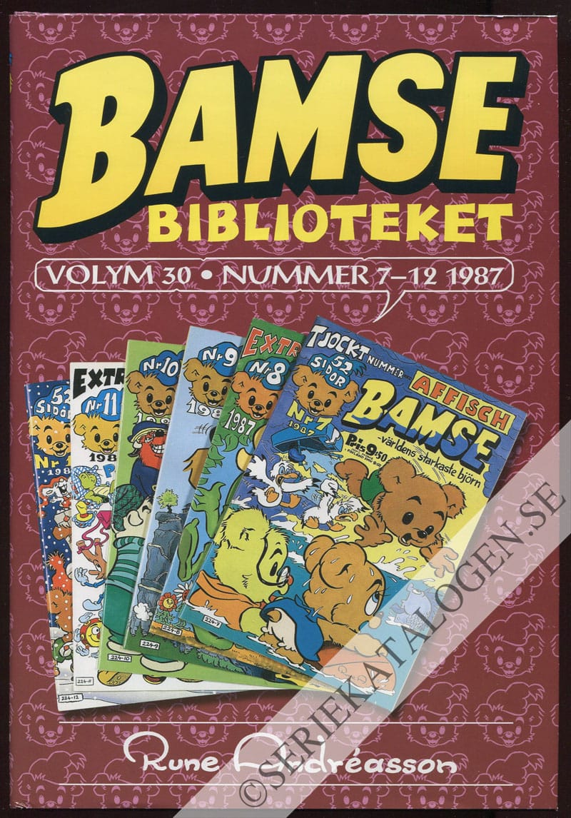 Framsida på Bamsebiblioteket #30 (2009)