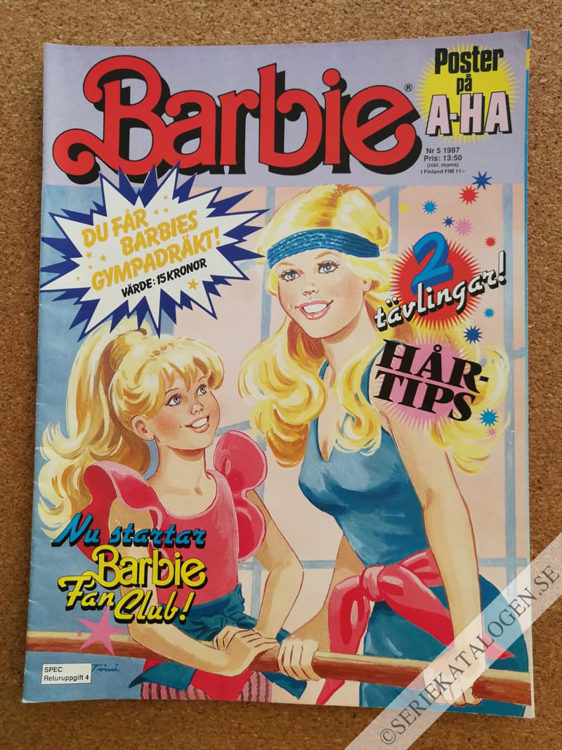 Framsida på Barbie #5 (1987)
