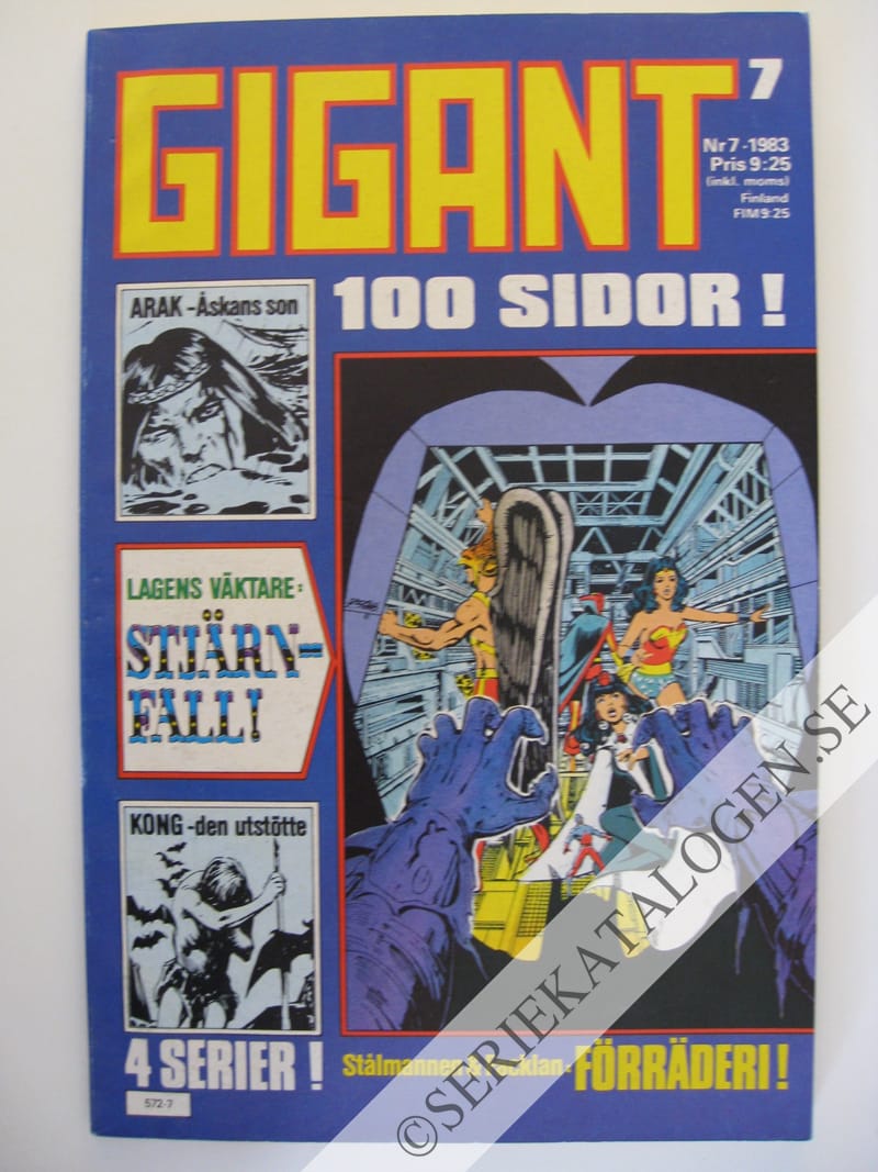 Framsida på Gigant #7 (1983)
