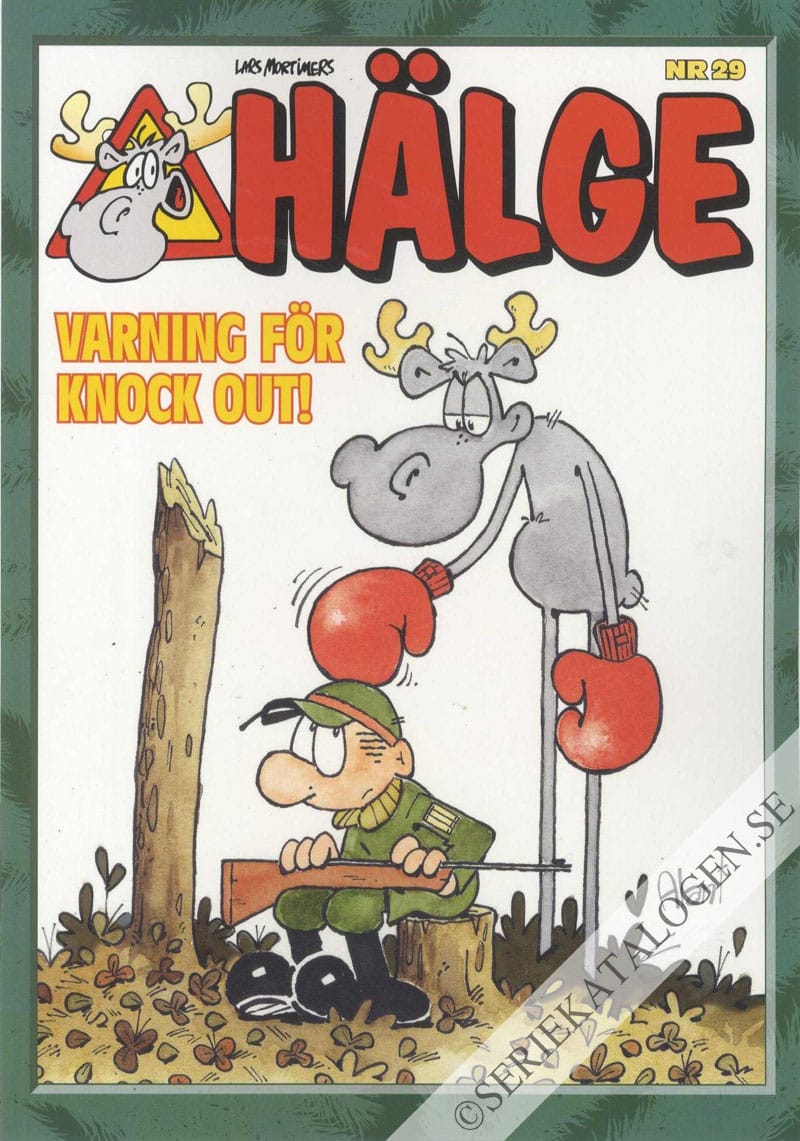 Framsida på Hälge Varning för knock out! (2020)