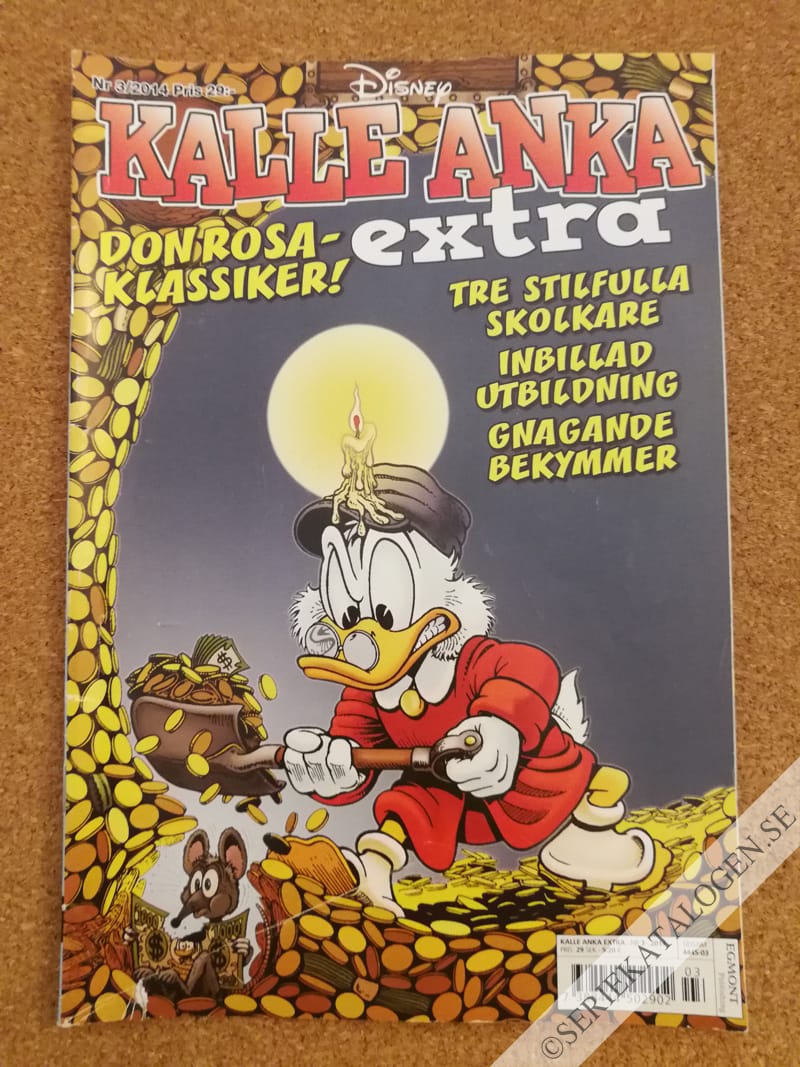 Framsida på Kalle Anka Extra #3 (2014)
