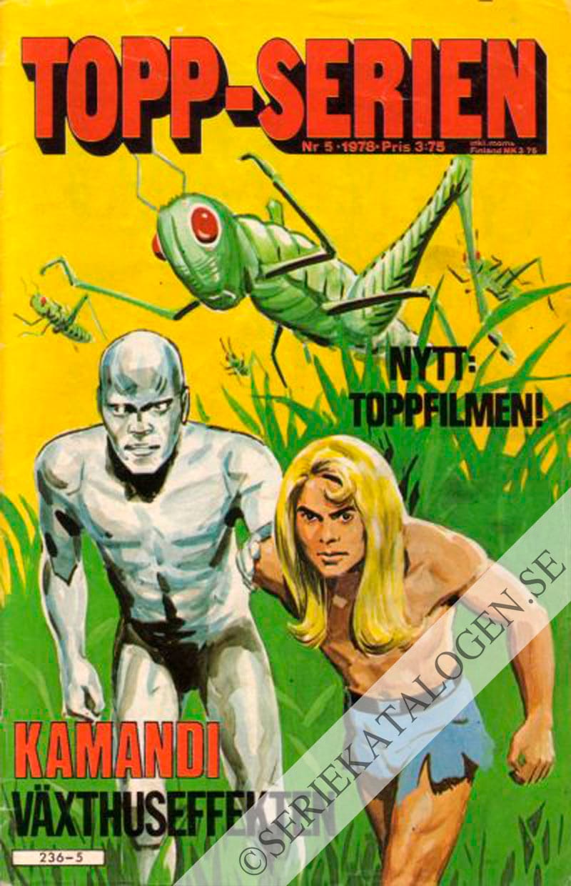 Framsida på Topp-serien #5 (1978)