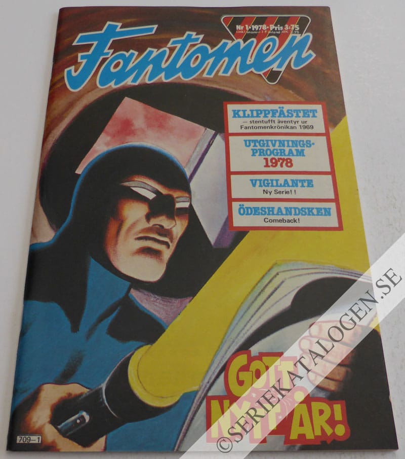 Framsida på Fantomen #1 (1978)