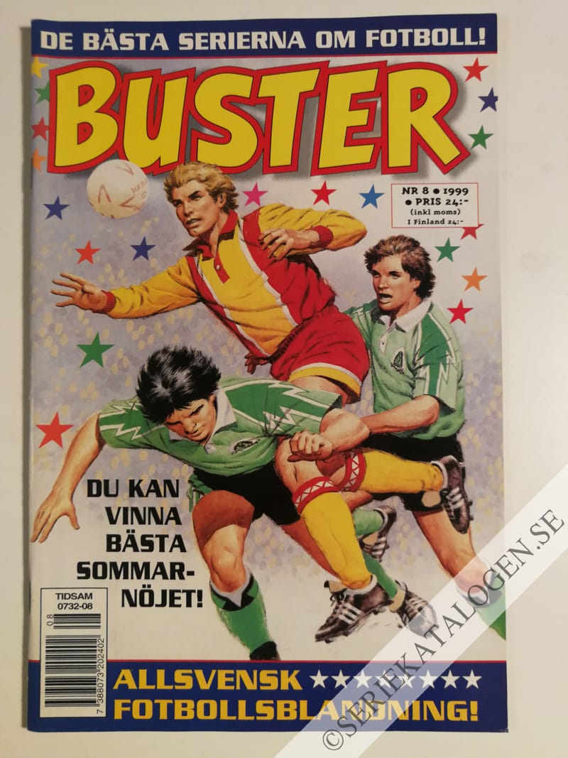 Framsida på Buster #8 (1999)