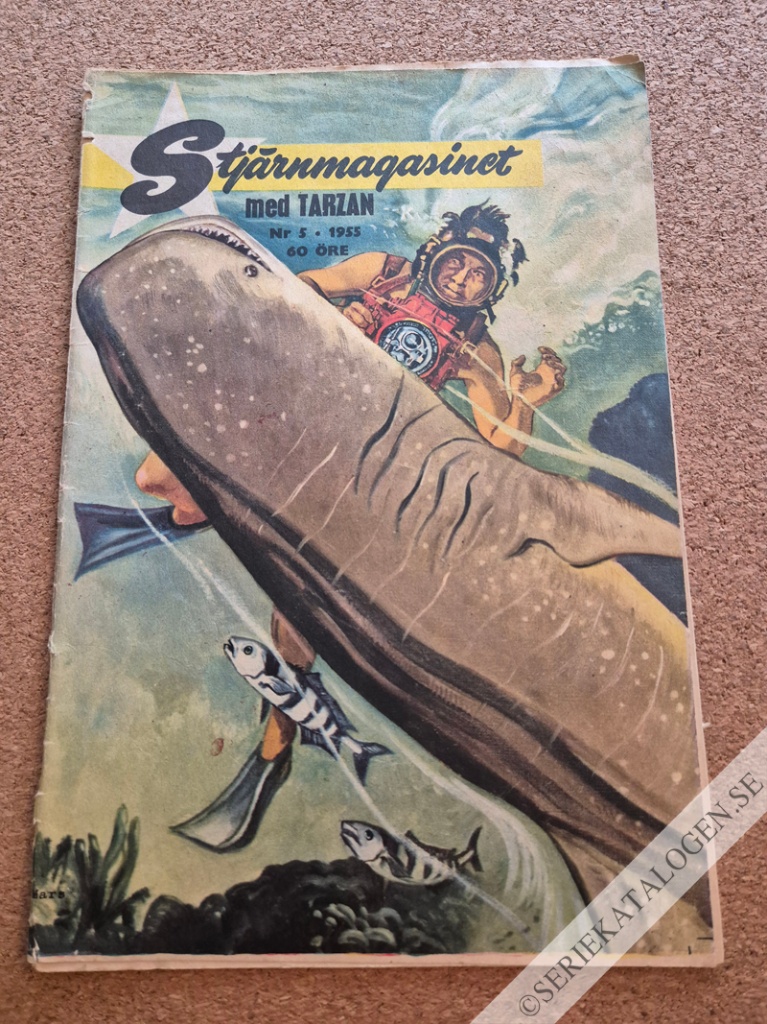 Framsida på Stjärnmagasinet #5 (1955)