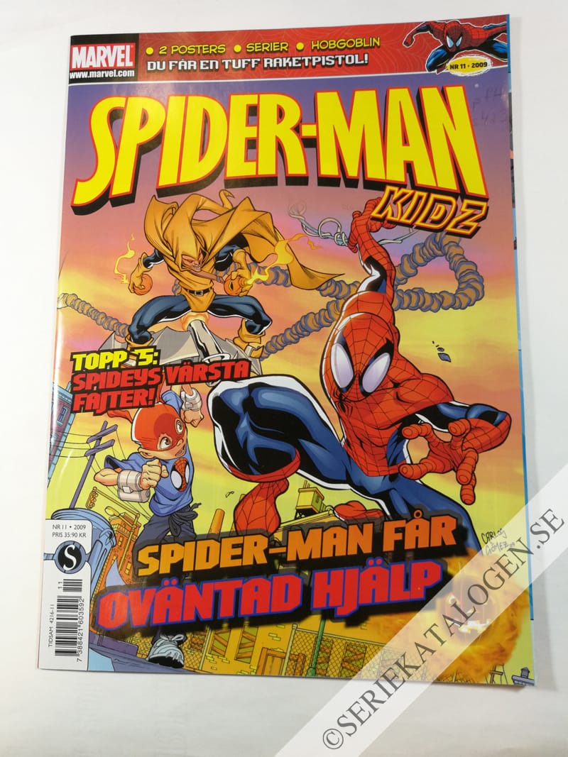 Framsida på Spider-Man Kidz #11 (2009)