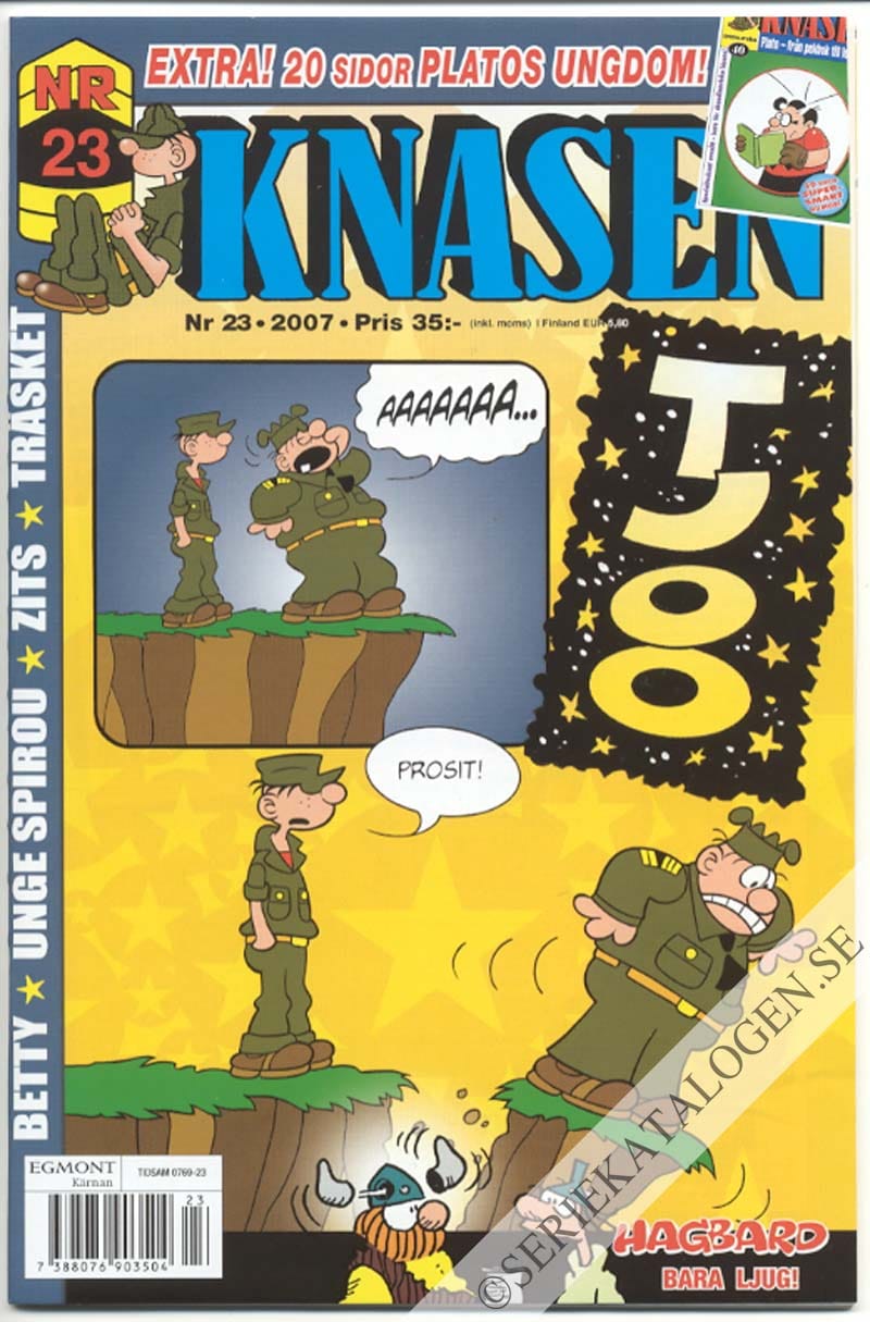 Framsida på Knasen #23 (2007)