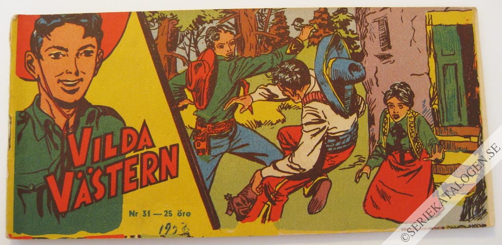 Framsida på Vilda Västern #31 (1956)