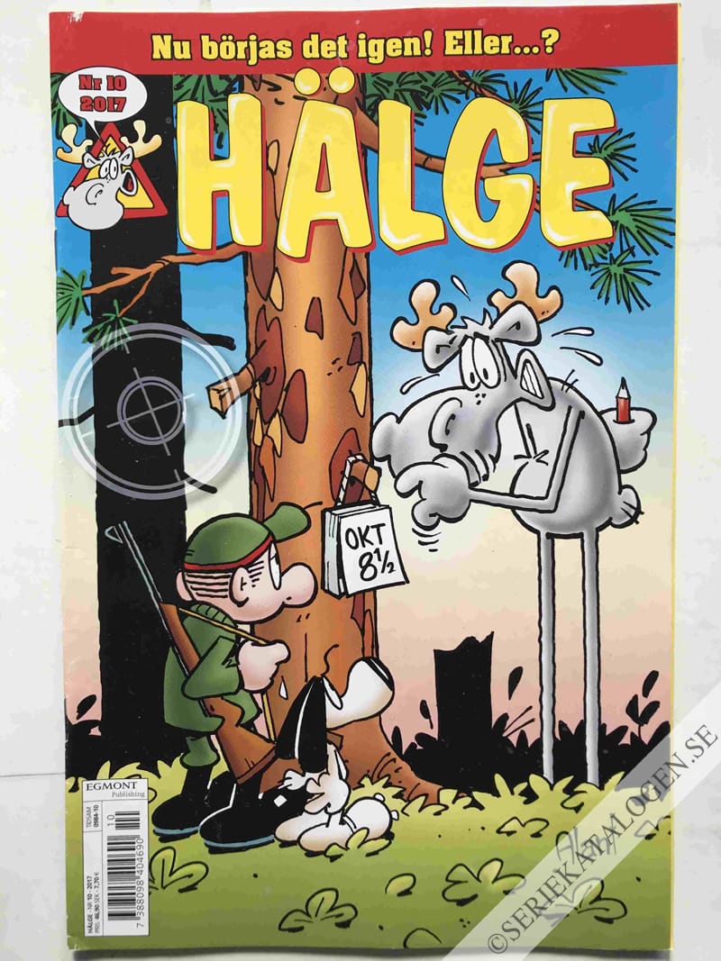 Framsida på Hälge #10 (2017)