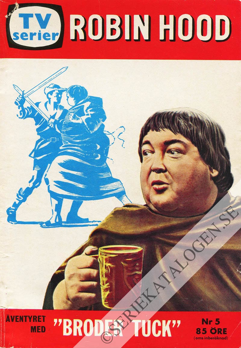 Framsida på TV-serier Robin Hood: Broder Tuck (1961)