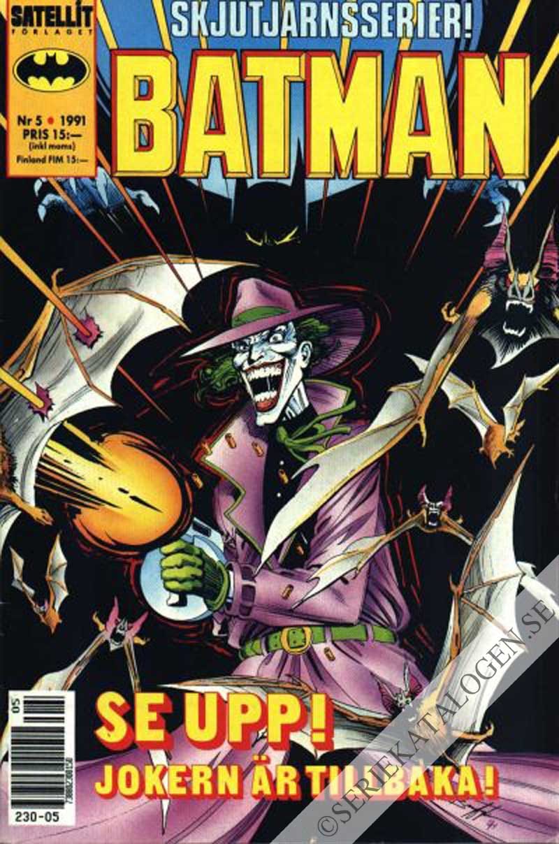 Framsida på Batman #5 (1991)