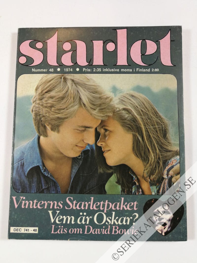 Framsida på Starlet #48 (1974)