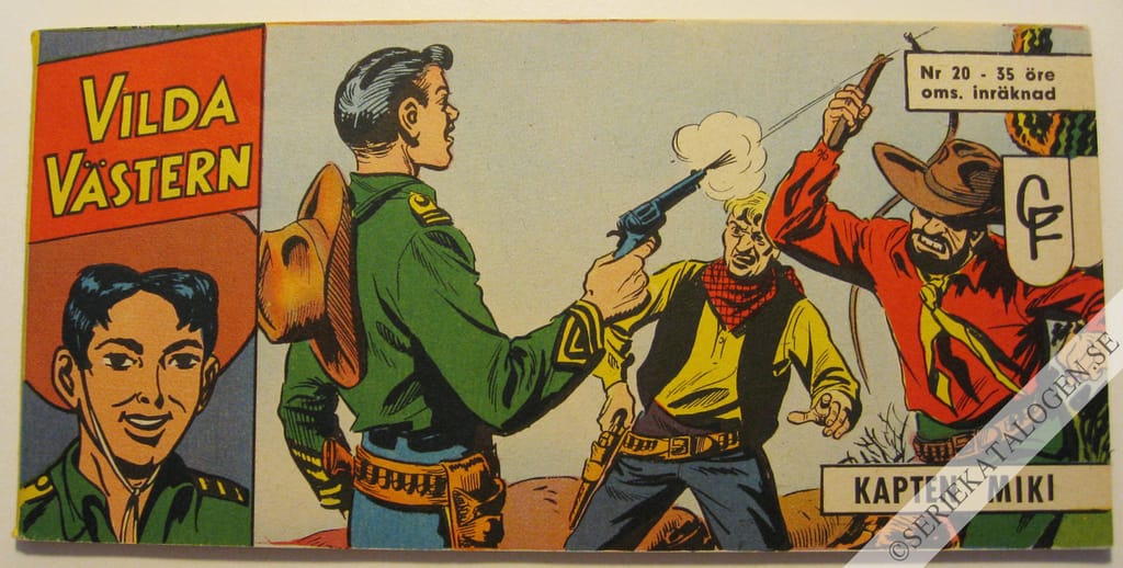 Framsida på Vilda Västern #20 (1963)