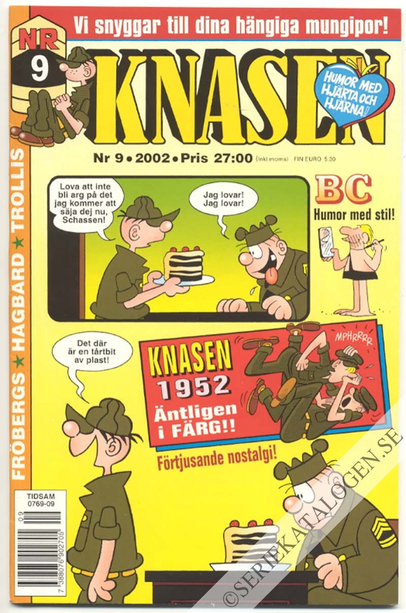 Framsida på Knasen #9 (2002)