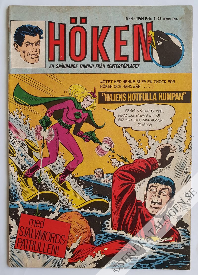 Framsida på Höken #4 (1964)