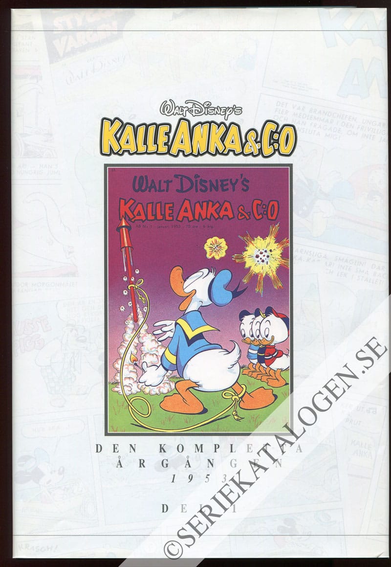 Framsida på Kalle Anka & C:o - den kompletta årgången 1953 del 1 (2002)