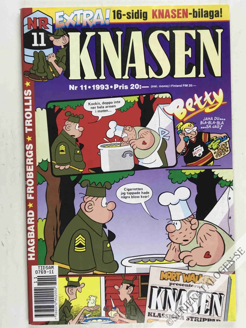 Framsida på Knasen #11 (1993)