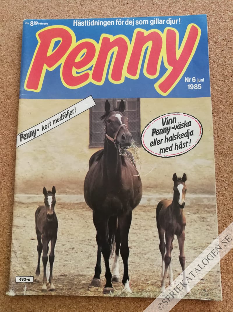 Framsida på Penny #6 (1985)