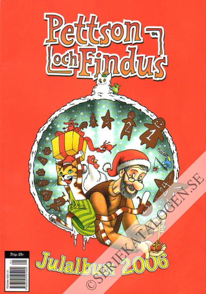 Framsida på Pettson och Findus julalbum # (2006)