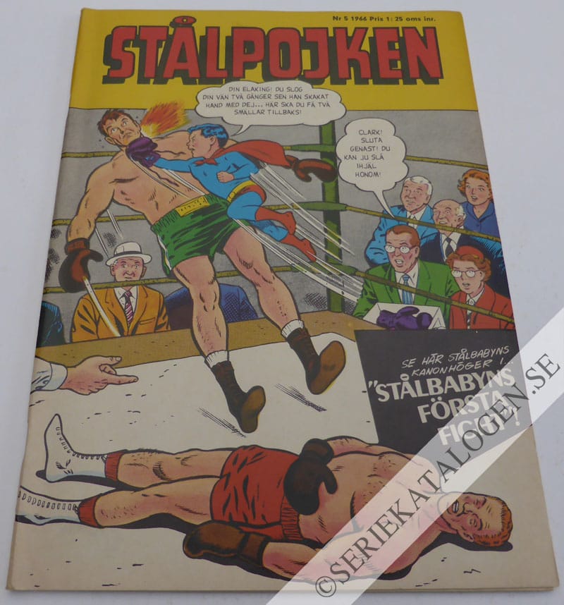 Framsida på Stålpojken #5 (1966)