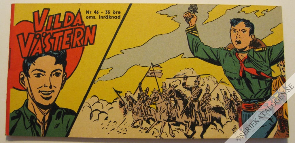 Framsida på Vilda Västern #46 (1962)