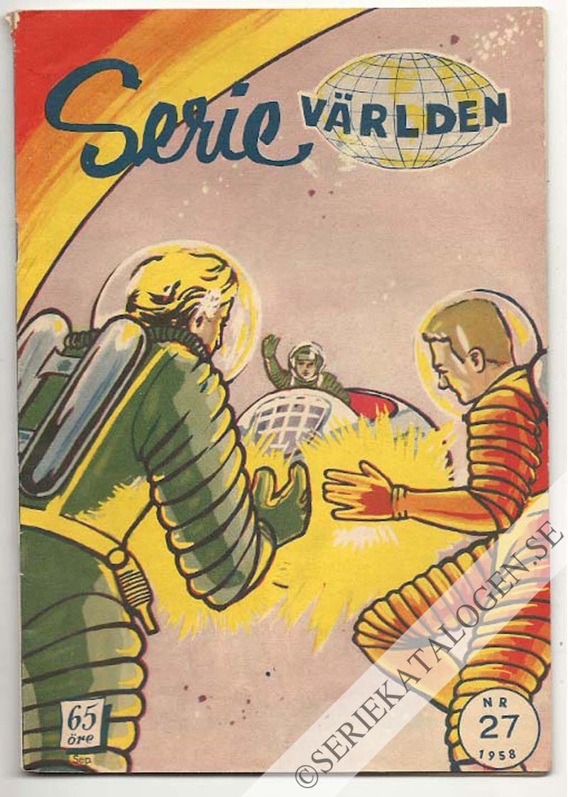 Framsida på Serievärlden #27 (1958)