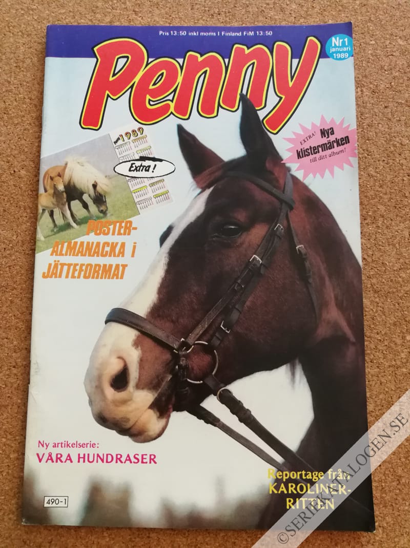 Framsida på Penny #1 (1989)