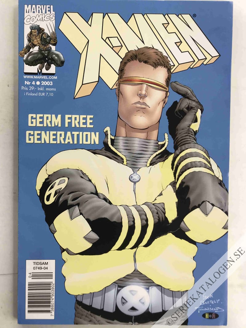 Framsida på X-Men #4 (2003)