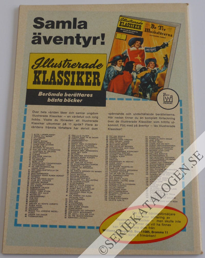 Baksida på Riddarna kring runda bordet (1969)