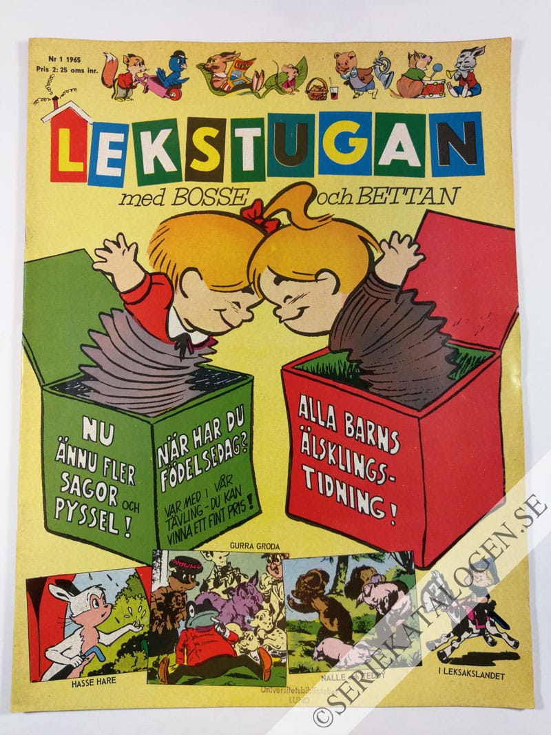 Framsida på Lekstugan #1 (1965)