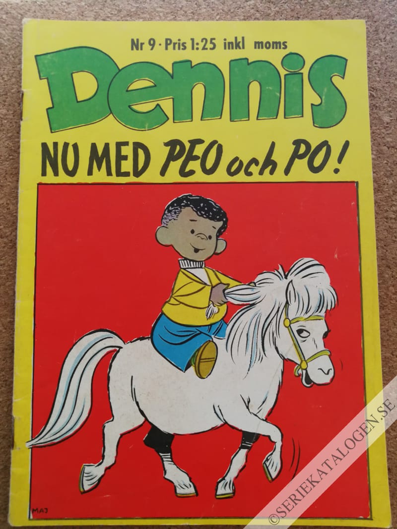 Framsida på Dennis #9 (1969)