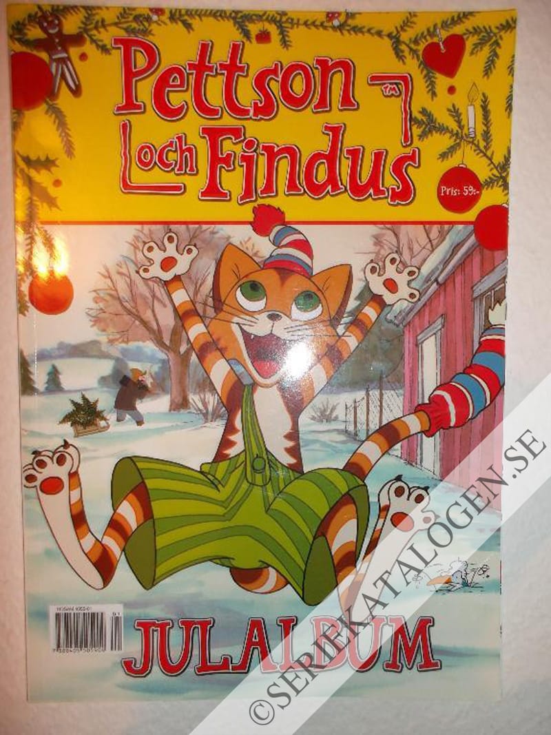 Framsida på Pettson och Findus julalbum # (2005)